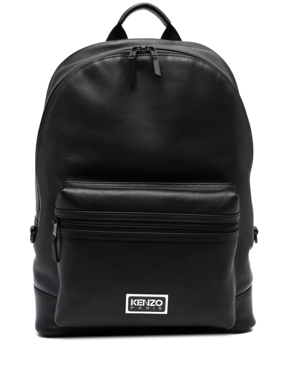 Affordable Kenzo logo-plaque leather backpack Men 0113