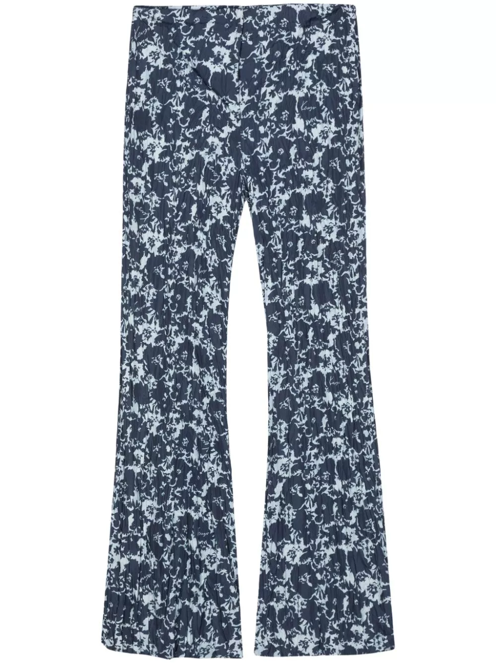 Kenzo Flower Camo flared trousers Women 0116