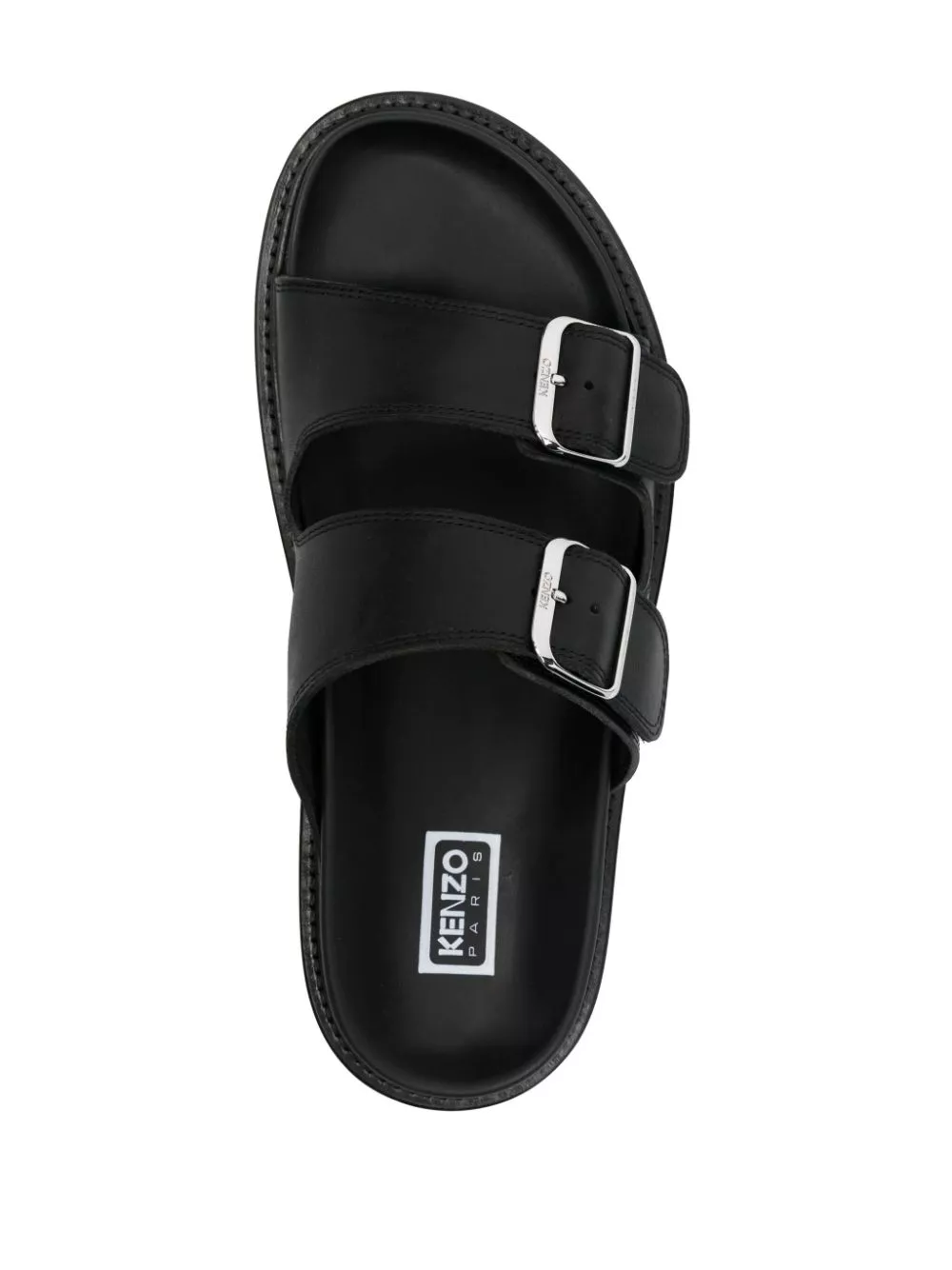 Cheap Kenzo Matto leather sandals Men 0113