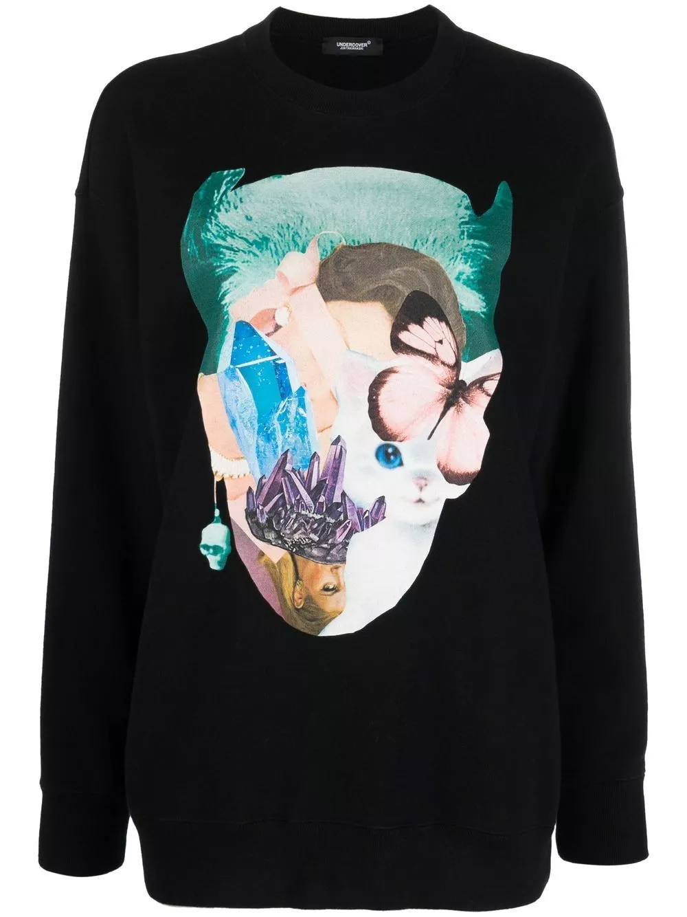 Kenzo graphic-print cotton sweatshirt Women 0116